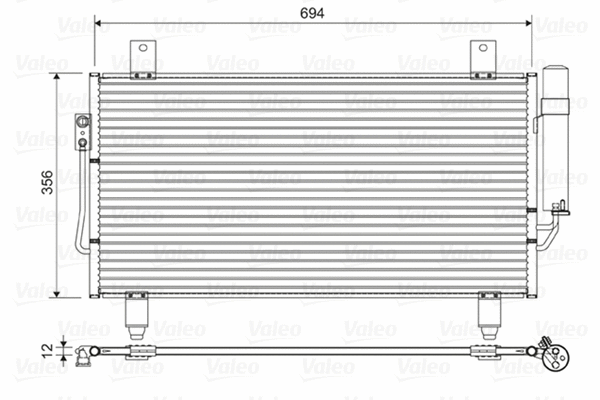 Condenser, air conditioning (822599)