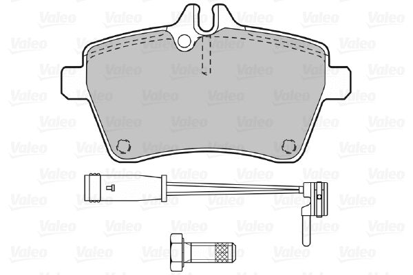 Brake Pad Set, disc brake (598704)