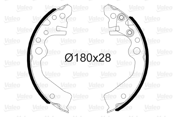 Brake Shoe Set (564206)