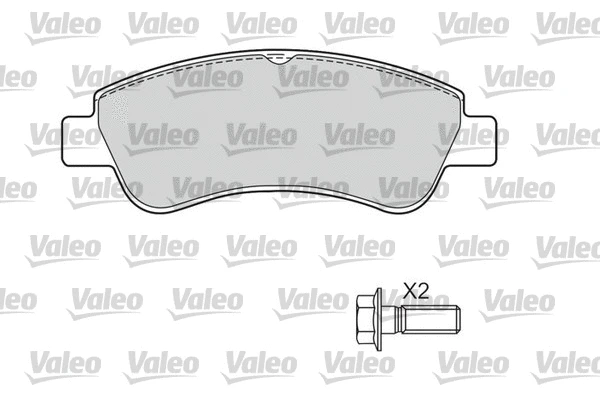 Brake Pad Set, disc brake (601464)