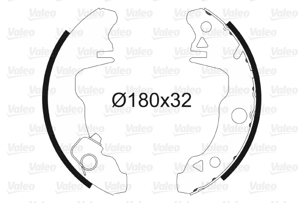 Brake Shoe Set (562762)