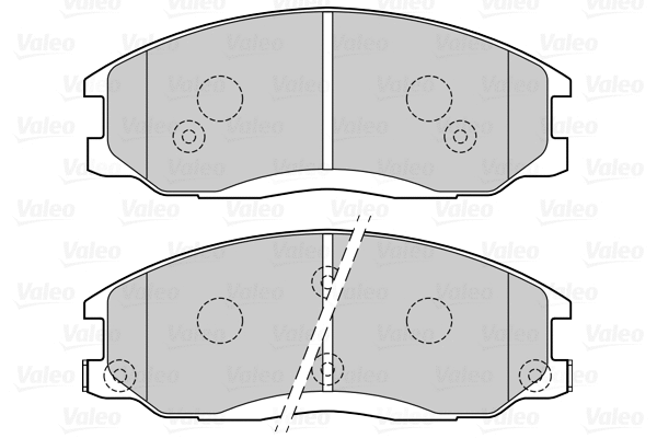 Brake Pad Set, disc brake (670083)