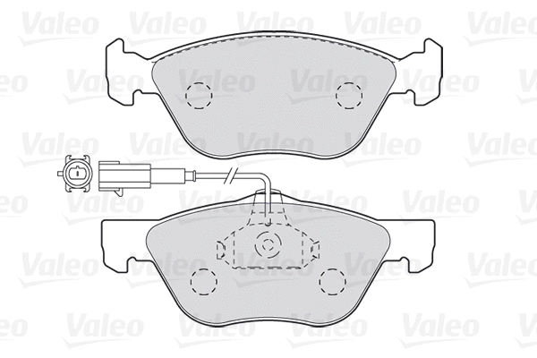 Brake Pad Set, disc brake (301990)