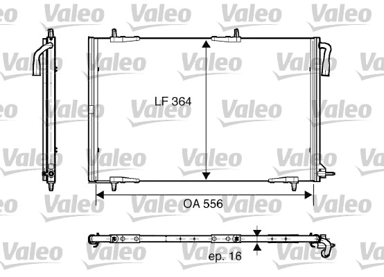 Condenser, air conditioning (818001)