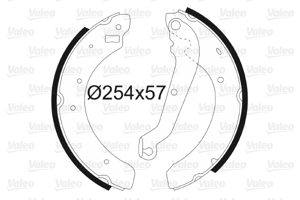 Brake Shoe Set (562602)