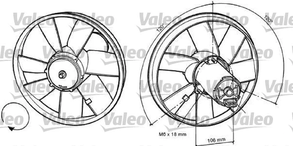 Fan, engine cooling (698370)