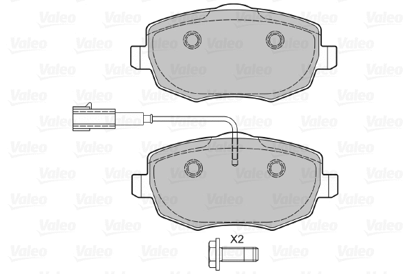 Brake Pad Set, disc brake (601031)