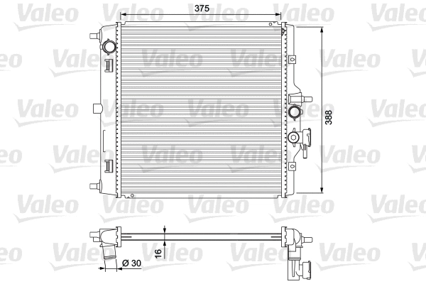 Radiator, engine cooling (701732)