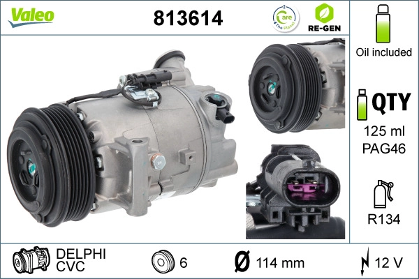 Compressor, air conditioning (813614)