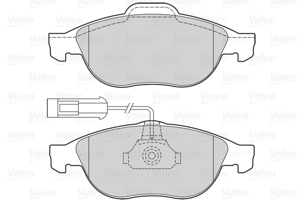 Brake Pad Set, disc brake (302074)