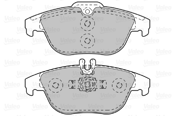 Brake Pad Set, disc brake (601051)