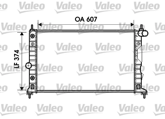Radiator, engine cooling (734831)