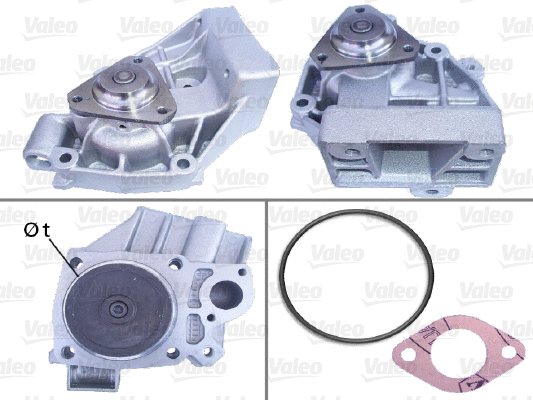 Water Pump, engine cooling (506514)
