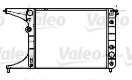 Radiator, engine cooling (734548)
