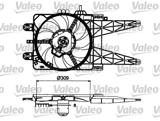 Fan, engine cooling (698483)