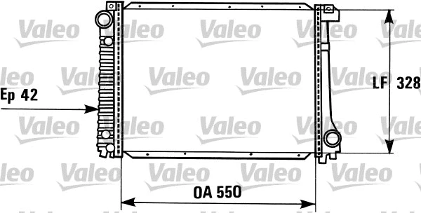Radiator, engine cooling (819415)