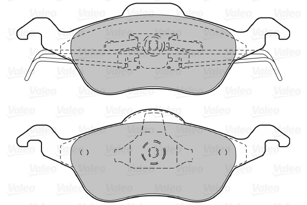 Brake Pad Set, disc brake (598317)