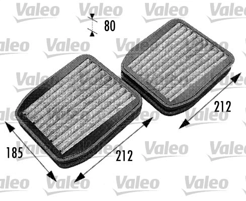 Filter, cabin air (698740)