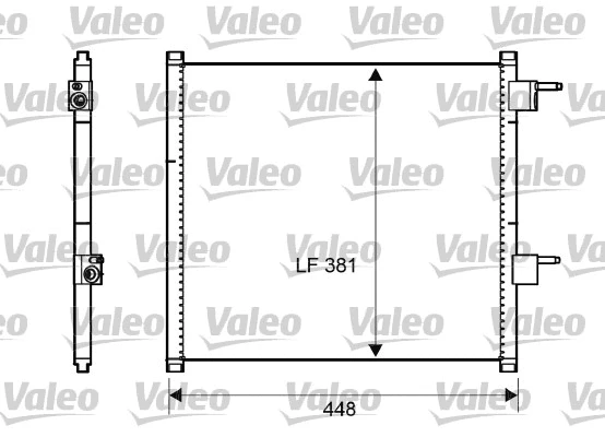 Condenser, air conditioning (817225)