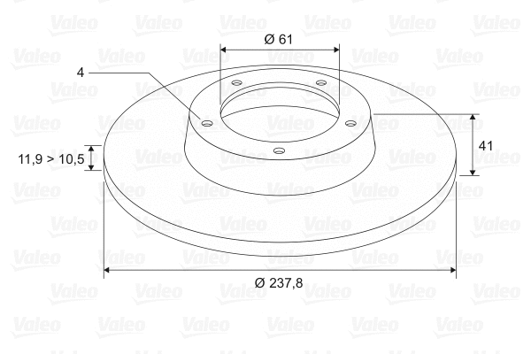 Brake Disc (186230)