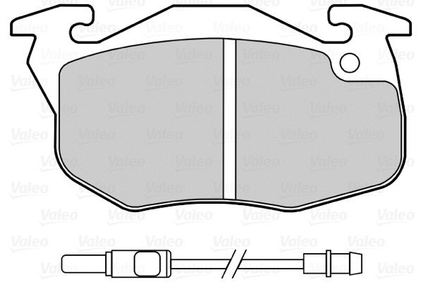 Brake Pad Set, disc brake (670155)