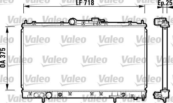 Radiator, engine cooling (734129)