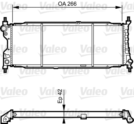 Radiator, engine cooling (731179)