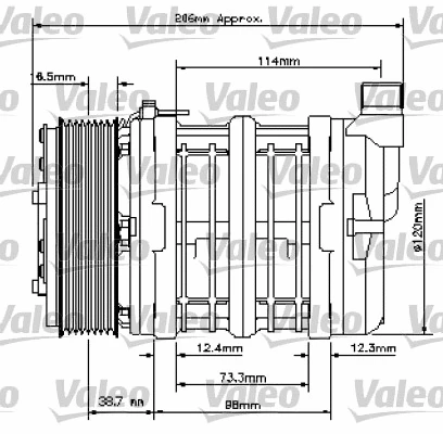 Compressor, air conditioning (815821)