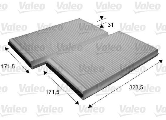 Filter, cabin air (698863)