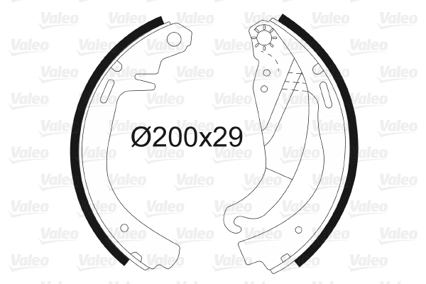 Brake Shoe Set (562022)