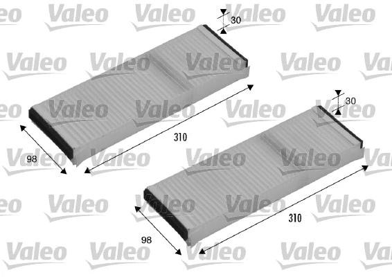 Filter, cabin air (715500)
