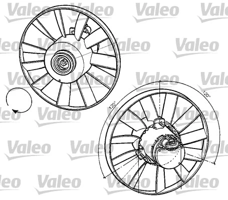 Fan, engine cooling (696059)