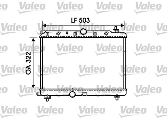 Radiator, engine cooling (734290)