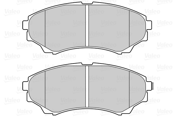 Brake Pad Set, disc brake (670555)