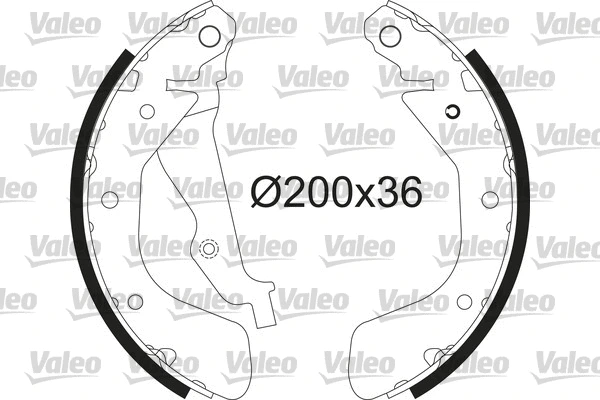 Brake Shoe Set (564213)