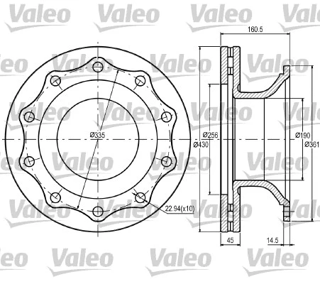 Brake Disc (187072)