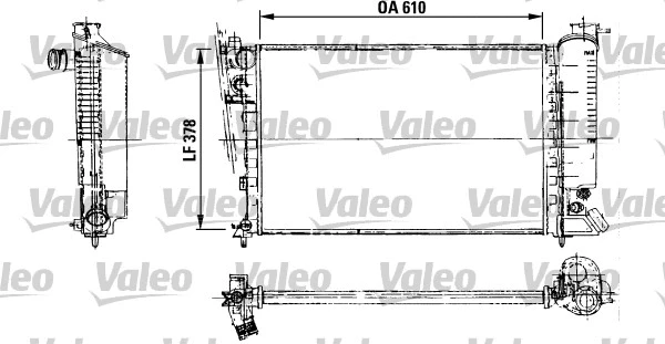 Radiator, engine cooling (816716)