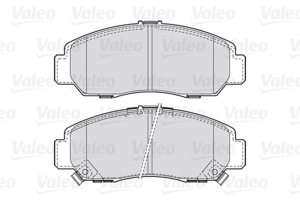 Brake Pad Set, disc brake (301887)