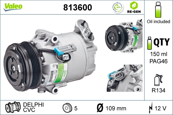 Compressor, air conditioning (813600)