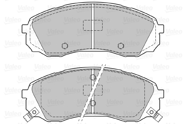 Brake Pad Set, disc brake (601129)