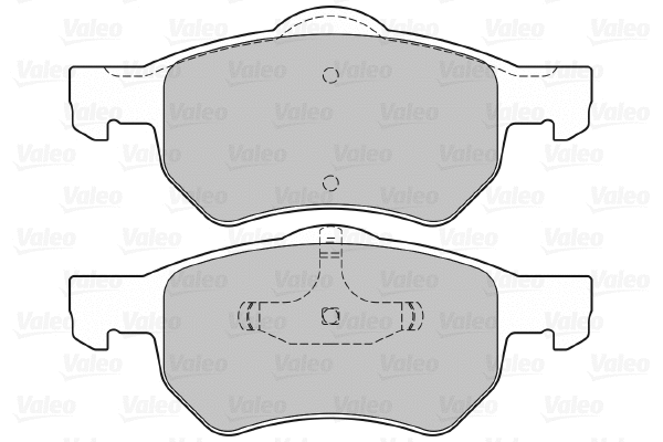 Brake Pad Set, disc brake (598756)