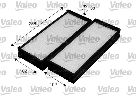 Filter, cabin air (715529)