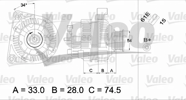 Alternator (437406)
