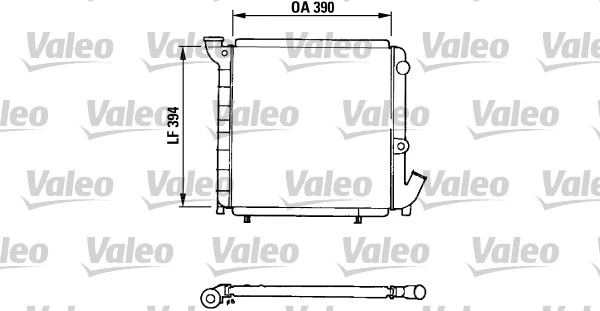 Radiator, engine cooling (810927)
