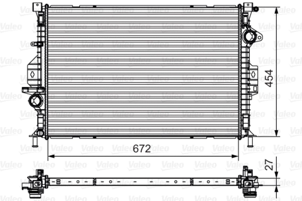 Radiator, engine cooling (735602)