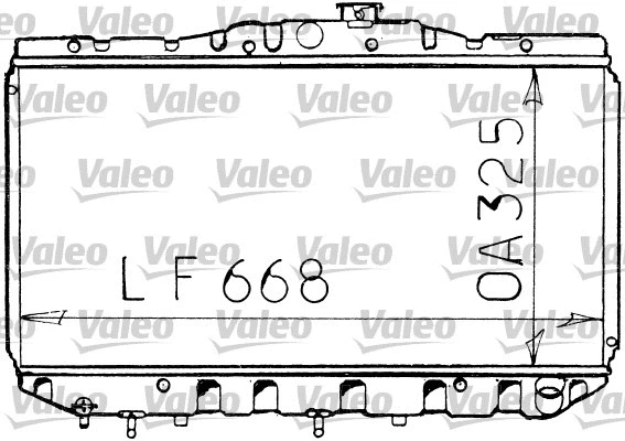 Radiator, engine cooling (730479)