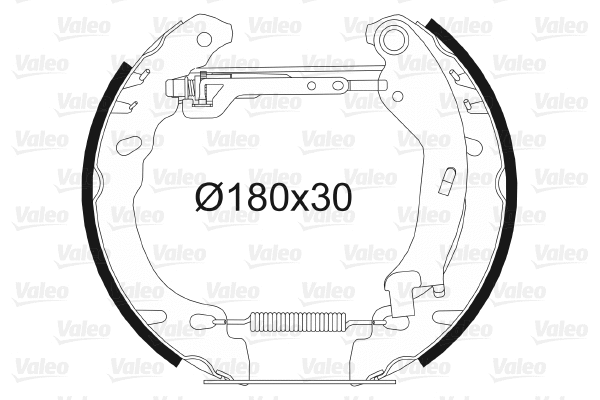 Brake Shoe Set (554850)