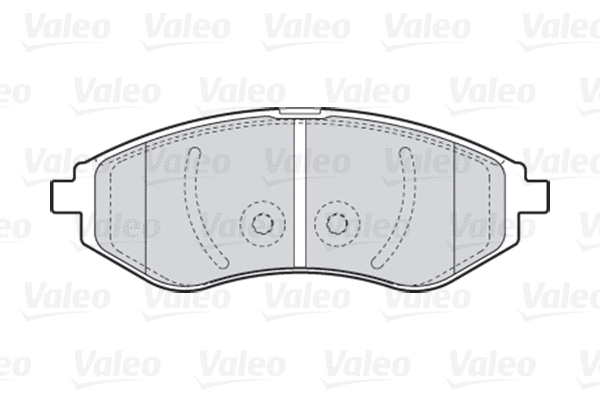 Brake Pad Set, disc brake (301644)