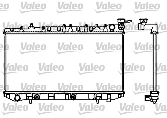 Radiator, engine cooling (731662)