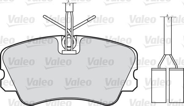 Brake Pad Set, disc brake (598289)